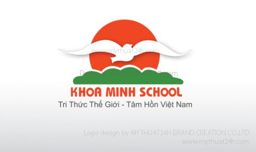 Thiết kế logo Khoa Minh School