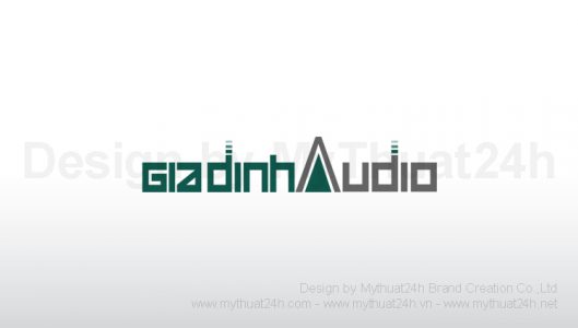 Thiết kế logo cty TNHH GIA ĐỊNH AUDIO
