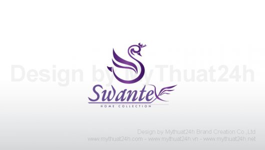 Thiết kế logo thương hiệu SWANTEX tại Cộng hòa Séc