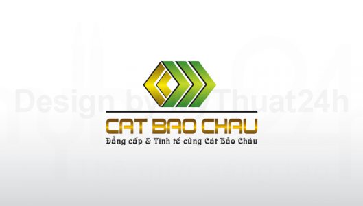 Thiết kế logo Cát Bảo Châu