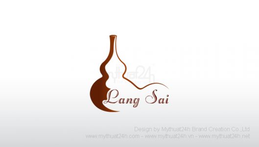 Thiết kế logo tem nhãn Rượu Làng Sải