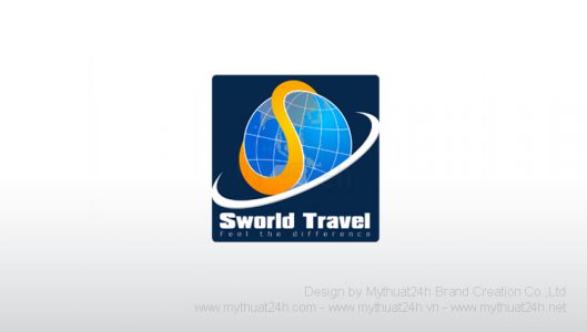 Thiết kế logo Sworld Travel